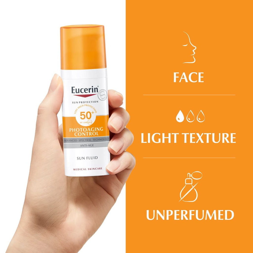 EUCERIN SUN Anti Age Face Fluid (SPF50+) *50ml