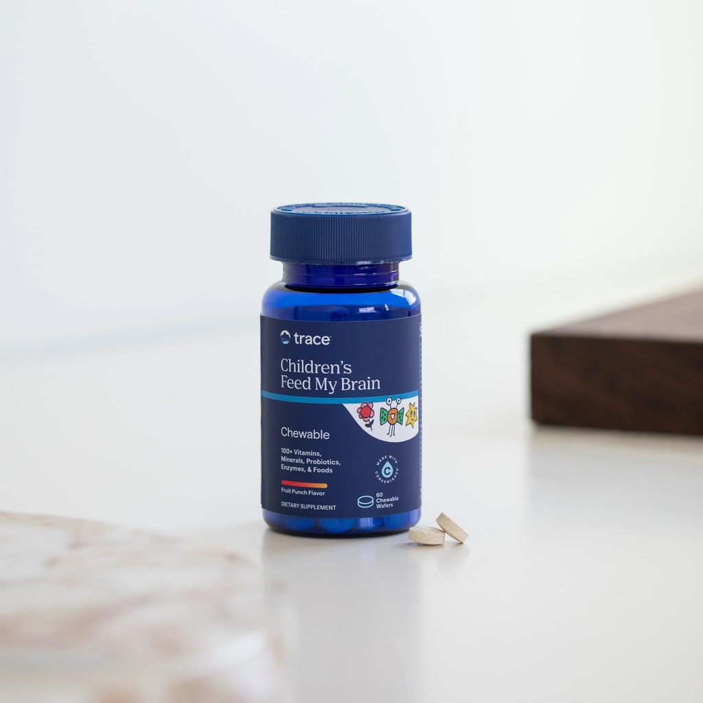 TRACE - Childrens FEED MY BRAIN * 60 Chewables