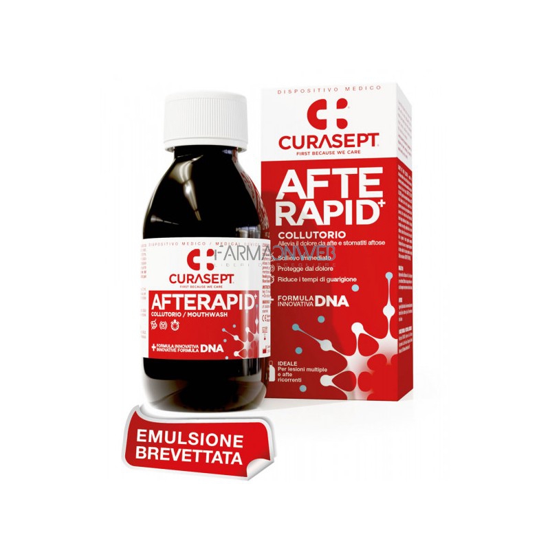 CURASEPT - AFTE RAPID - Collutorio/ Mouthwash - 125mL