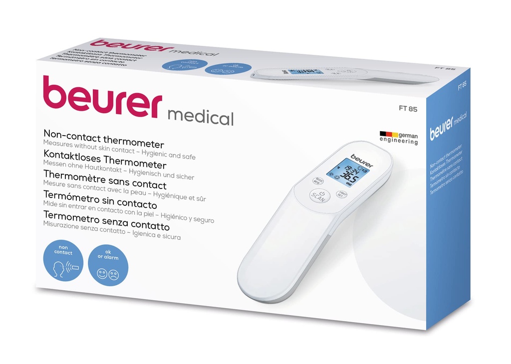 BEURER MEDICAL FT85 - Contact Less THERMOMETER