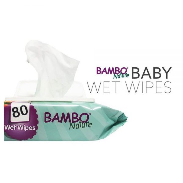 BAMBO WET WIPES (Letra te Lagura) *80pcs