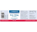 LAMBERTS Iron 14mg *100 tablets