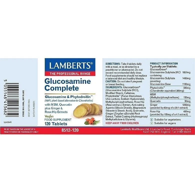 LAMBERTS Glucosamine Complete *60 Tablets