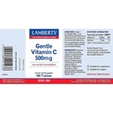 LAMBERTS Gentle Vitamin C 500mg - 100tabs