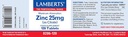 LAMBERTS ZINC 25mg *120 tablets
