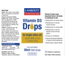 LAMBERTS Vitamin D3 (600 Drops) *20mL