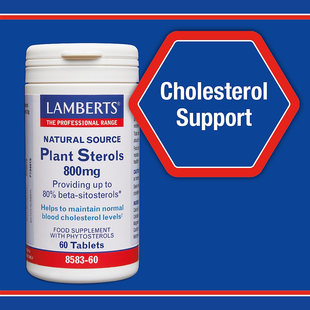 LAMBERTS Plant Sterols 800mg *60 tablets