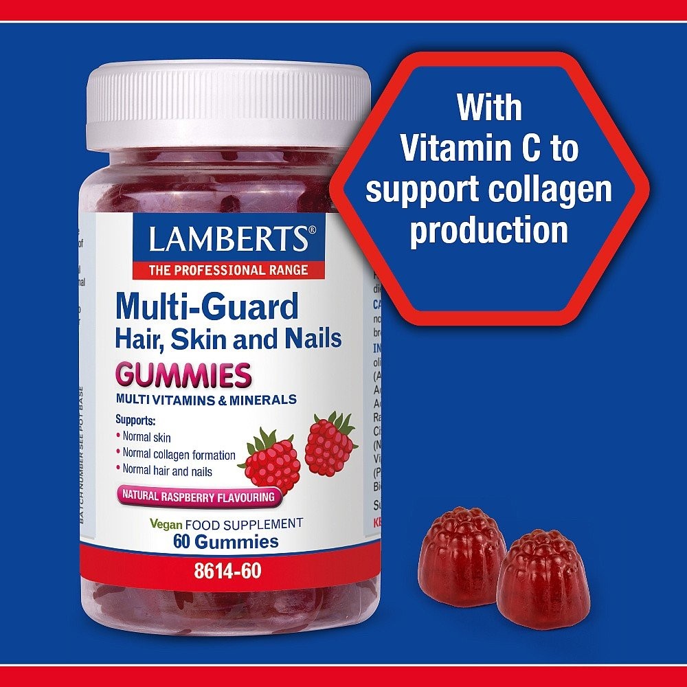 LAMBERTS Multi Guard (Hair Skin Nails) *60 Gummies