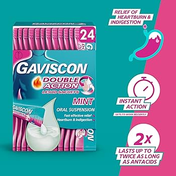 GAVISCON Double Action Bustine *12 Liquid Sticks 