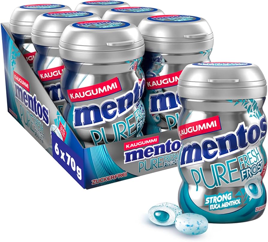 MENTOS Pure Fresh FROST GUM *35 Cemcakiza