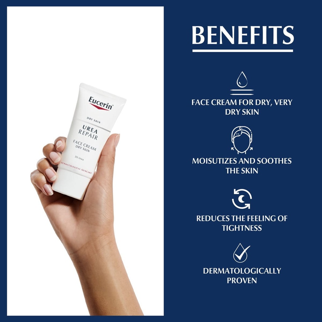 EUCERIN UreaRepair 5% DAY Face Cream *50ml