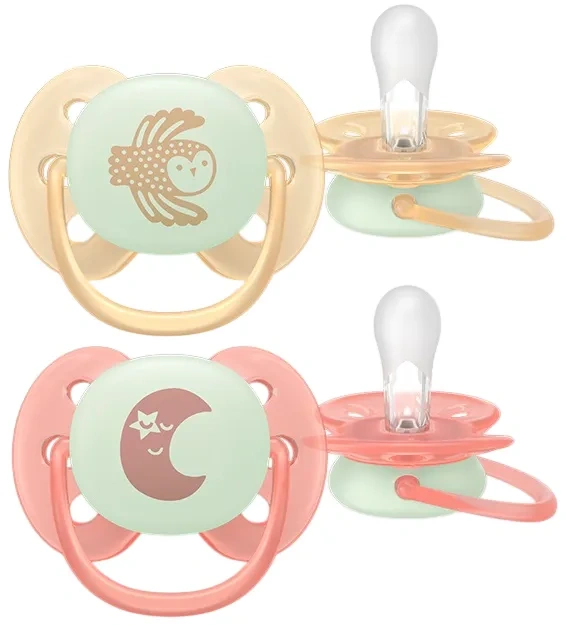 AVENT Ultra Soft Night Time (0-6m)-FOSFOR Hene Buf - (SCF094/02)