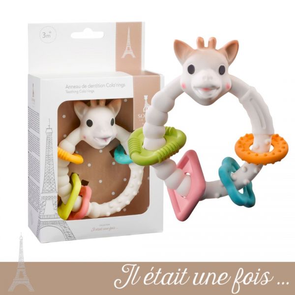 SOPHIE LA GIRAFE - Teether COLOR Ring - 3M+