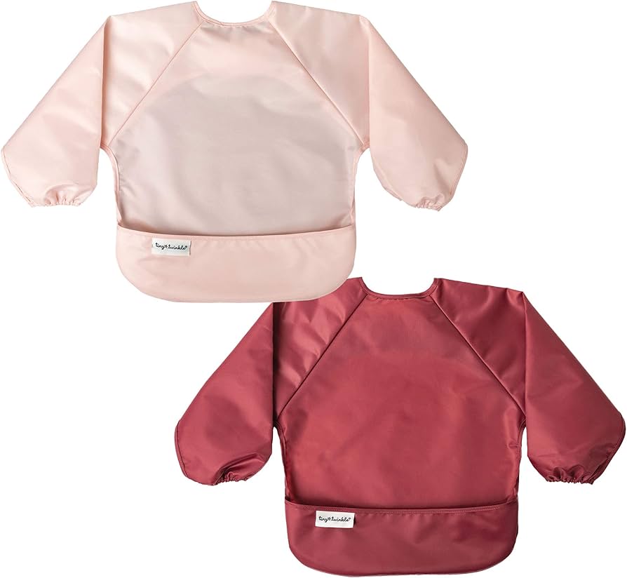 PIPPETA - VESHJE WATERPROOF (SLEEVED BIB) (ROSE)