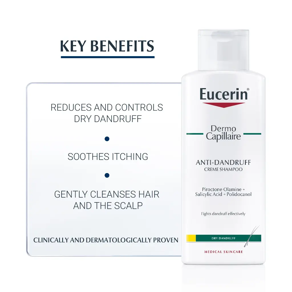 EUCERIN DermoCapillaire Anti DANDRUFF Shampoo (DRY) *250ml