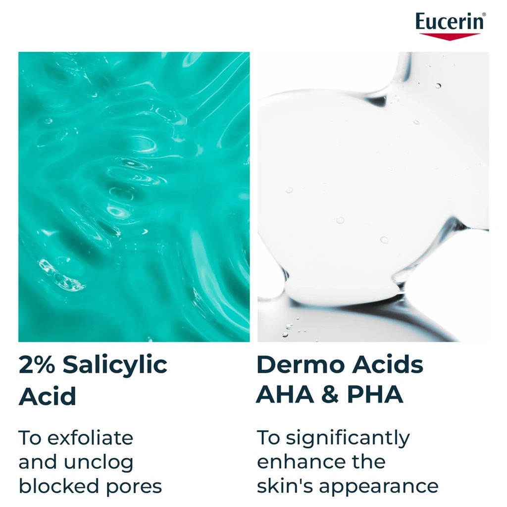 EUCERIN DermoPure Triple Cleansing GEL (2% Salicylic Ac) *400ml