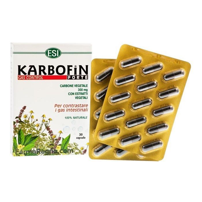 KARBOFIN FORTE (Carbone Vegetale) *30 Capsules