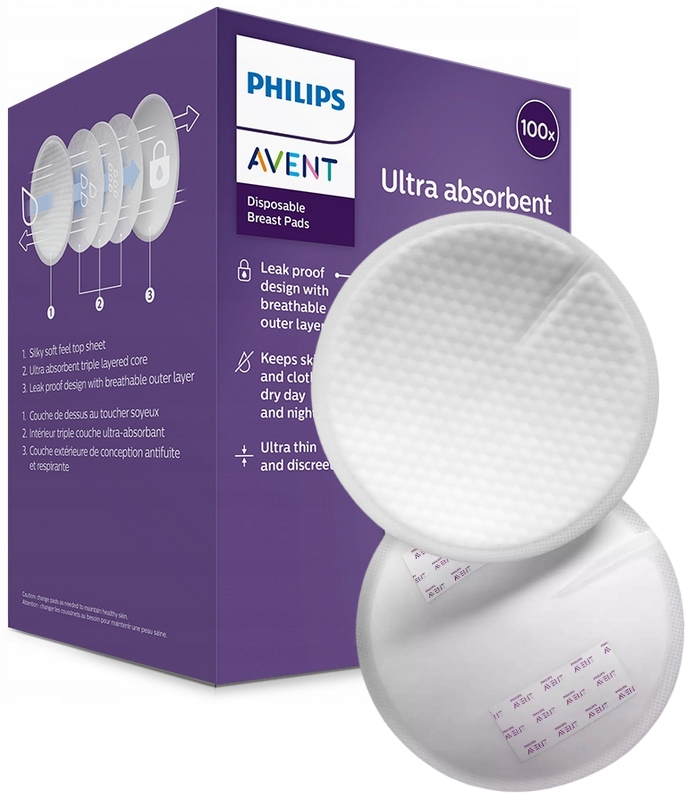 AVENT Breast Pads (KOPETA GJIRI) *100 cope (SCF254/13)