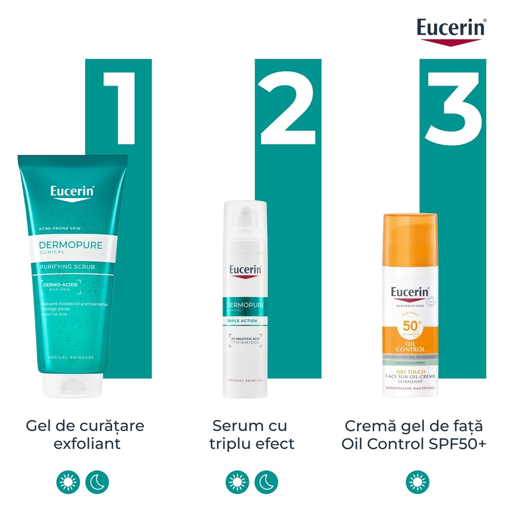 EUCERIN DermoPure Scrub Peeling (AHA + PHA) *100ml