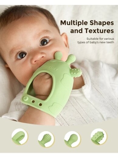 MOMCOZY Hand Teether GREEN BY002