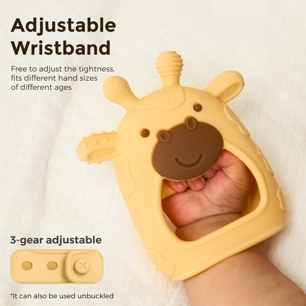 MOMCOZY Hand Teether YELLOW BY002