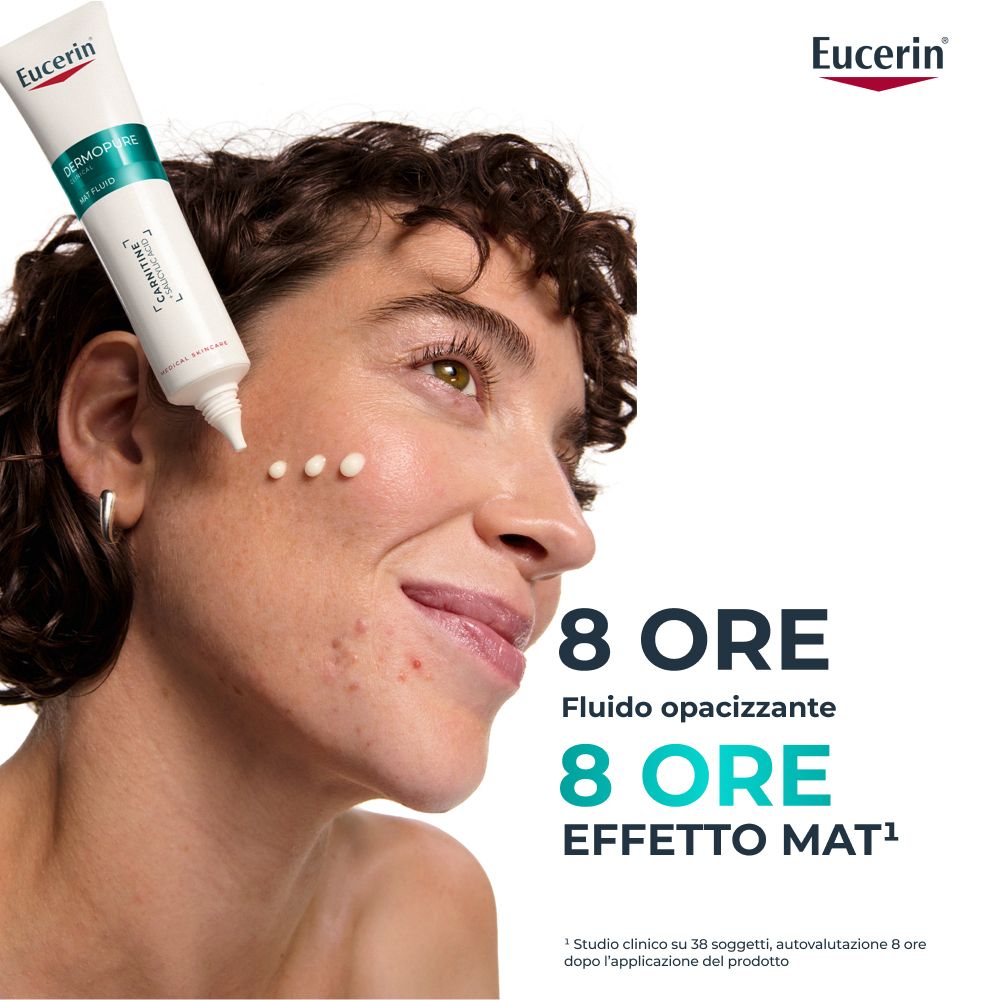 EUCERIN DermoPure MAT Fluid (Carnitin + Salicylic) *40ml