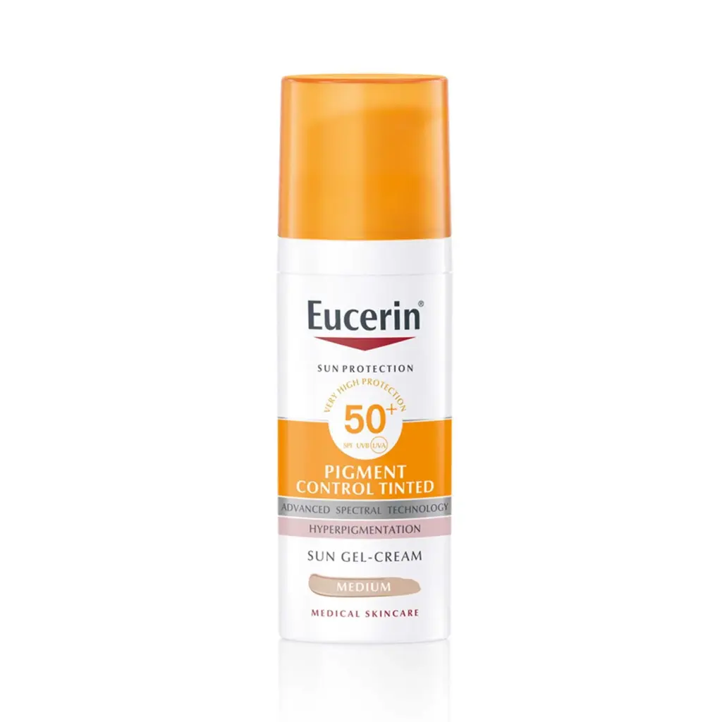 EUCERIN SUN Pigment Control TINTED MEDIUM Gel (SPF50+) *50ml