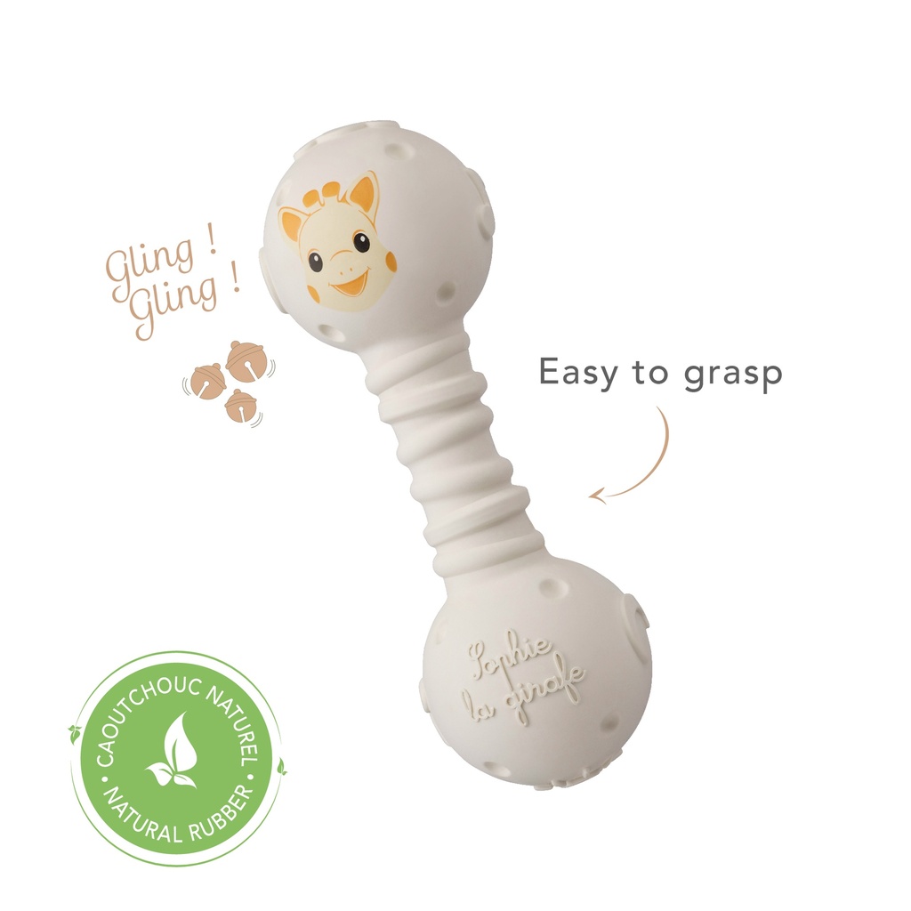 SOPHIE LA GIRAFE - Teething Rattle (Rrake) +3m