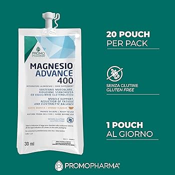 MAGNESIO ADVANCE 400 *30 Pouches (PromoPharma)
