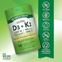 Natures Truth - ULTRA K2+D3(MK7 100mcg+5000iu) *50 softgel