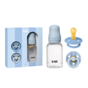 BIBS Gift Set BLUE * 2 cuco 1 Shishe