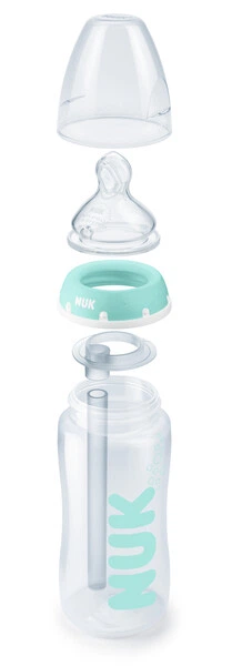 NUK First Choice ANTI COLIC - PLASTIC Bottle (0-6M) - 300mL (Temp Control)