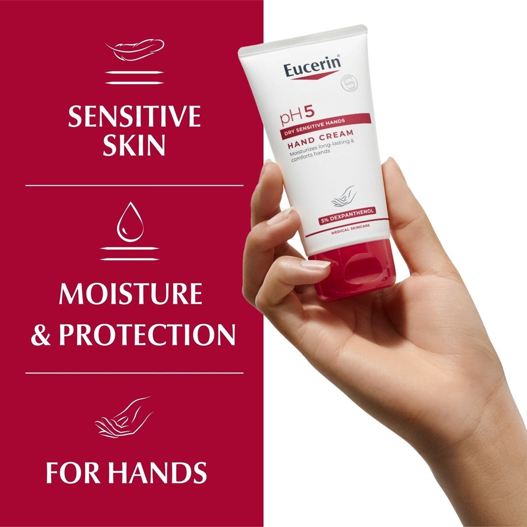 EUCERIN pH5 Hand Cream (Dexpanthenol) *75ml
