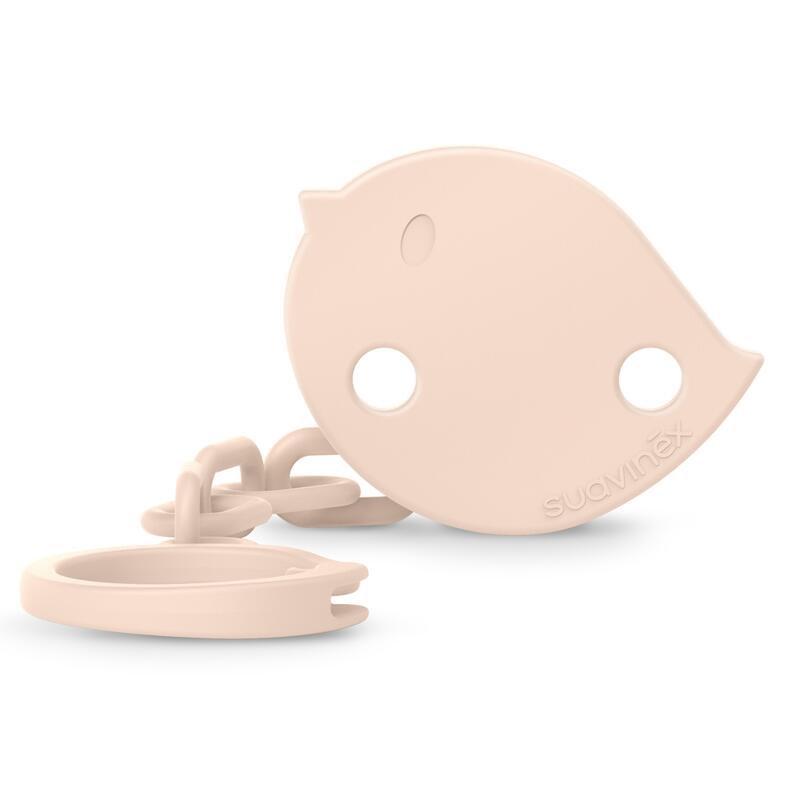 SUAVINEX Soother Clip BIRDIE - pink