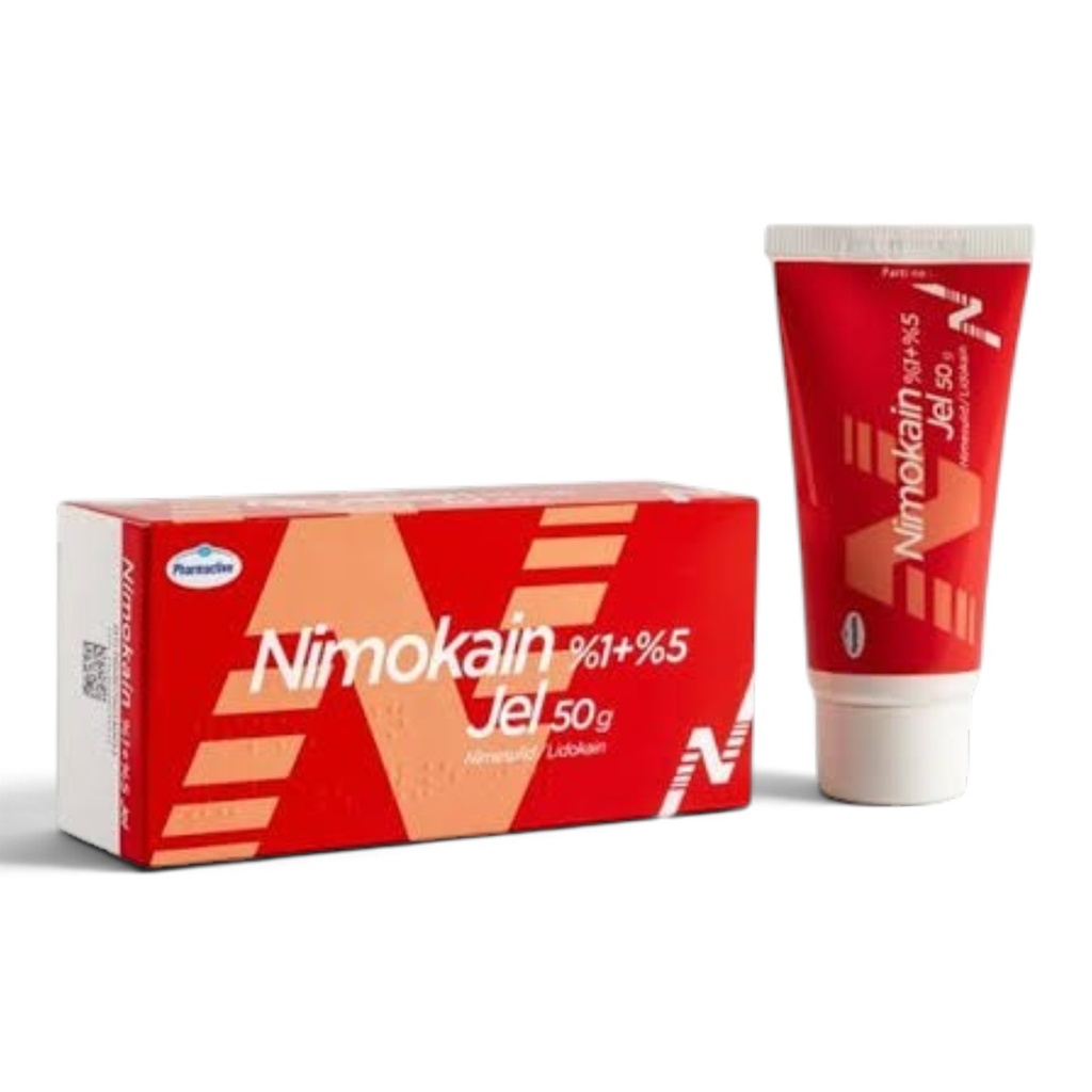 NIMOKAIN GEL *50g (Nimesulide1% + Lidocaine 5%)