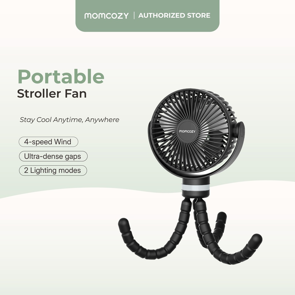 MOMCOZY PORTABLE STROLLER FAN