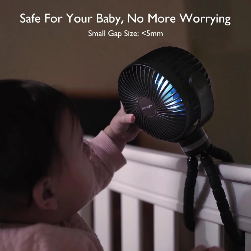 MOMCOZY PORTABLE STROLLER FAN