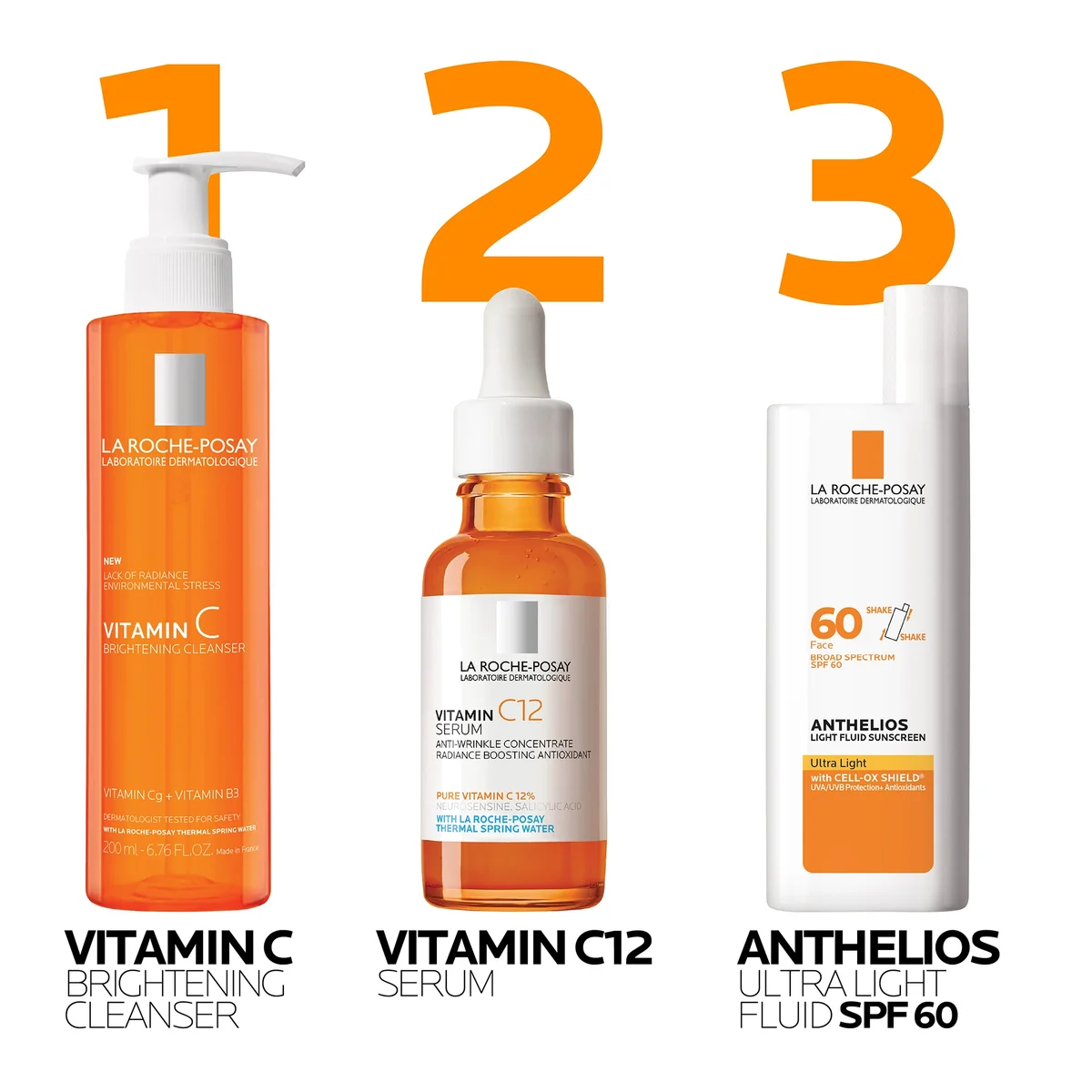 LRP Vitamin C - Gel Moussant *200ml