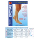 SCUDOVARIS K1- Corape Mbi Gju (mmHg 18-21) (No.3 Large)