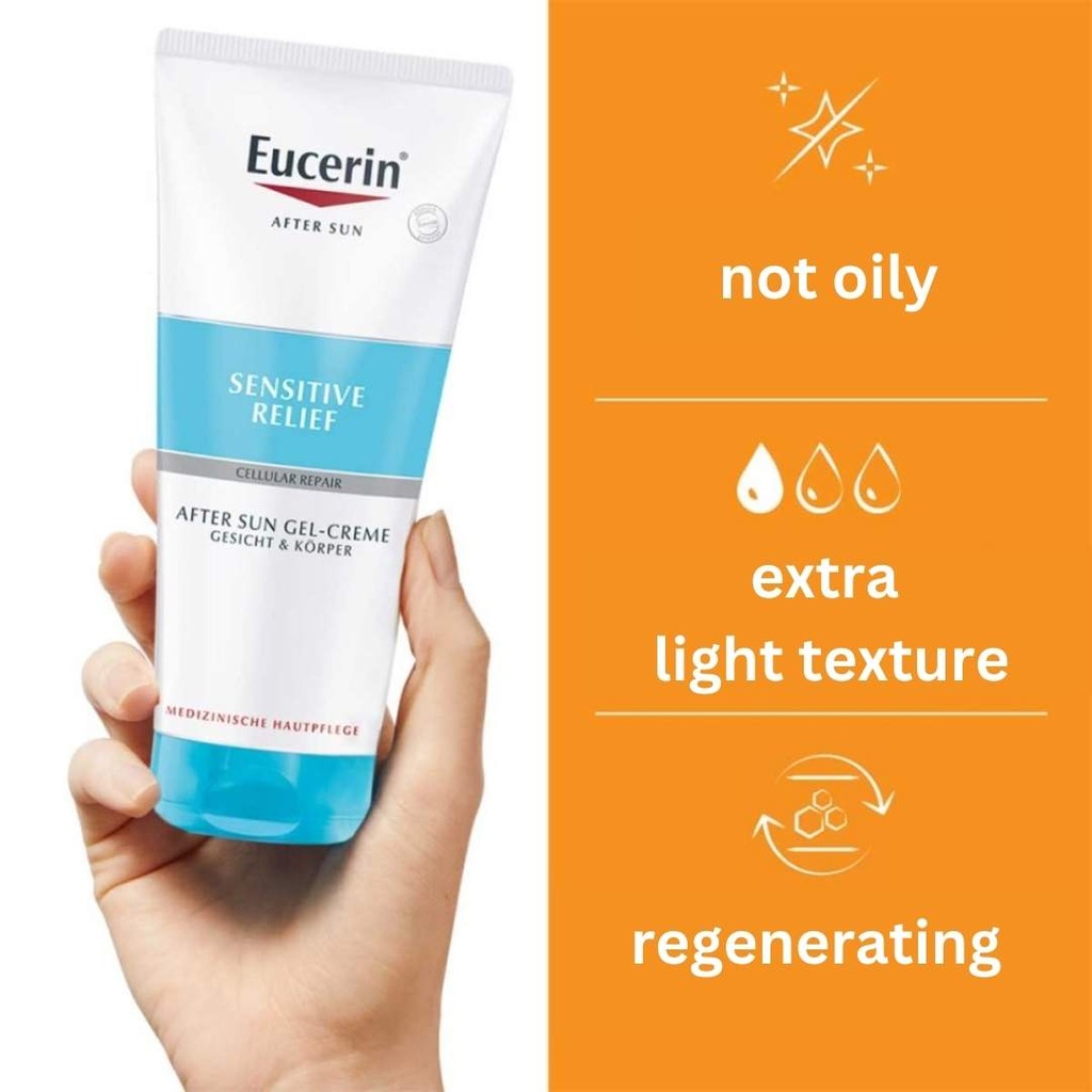 EUCERIN Sensitive Relief AFTER SUN Gel Cream *200ml
