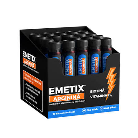 EMETIX Arginina *20 Flaconi Monodose