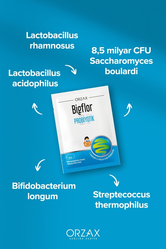 ORZAX BIGFLOR Probiotic *10 sachet