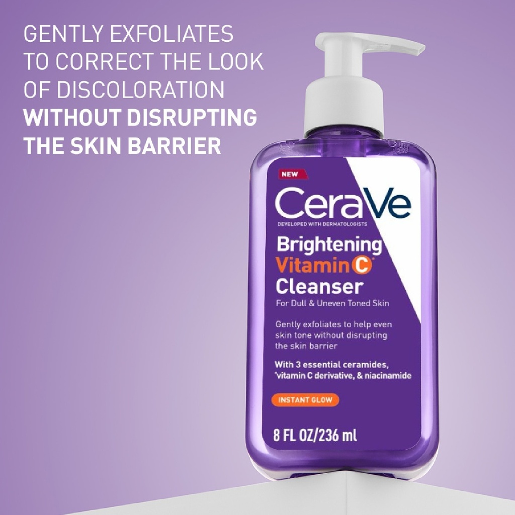 CeraVe - Brightening Vitamin C Cleanser *236ml