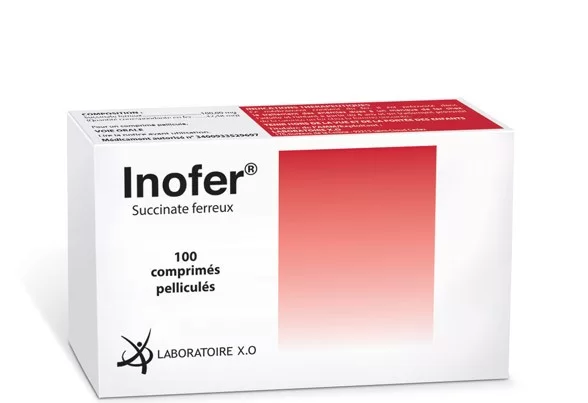INOFER 100mg (Ferrous Succinate) - 30 tab