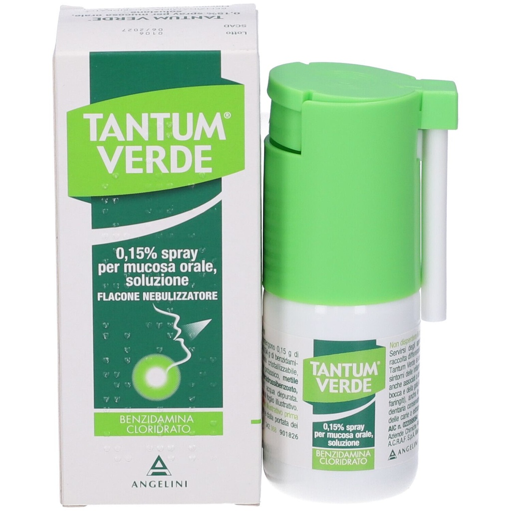 TANTUM VERDE - ORAL SPRAY - 0.15% (BENZIDAMINA)