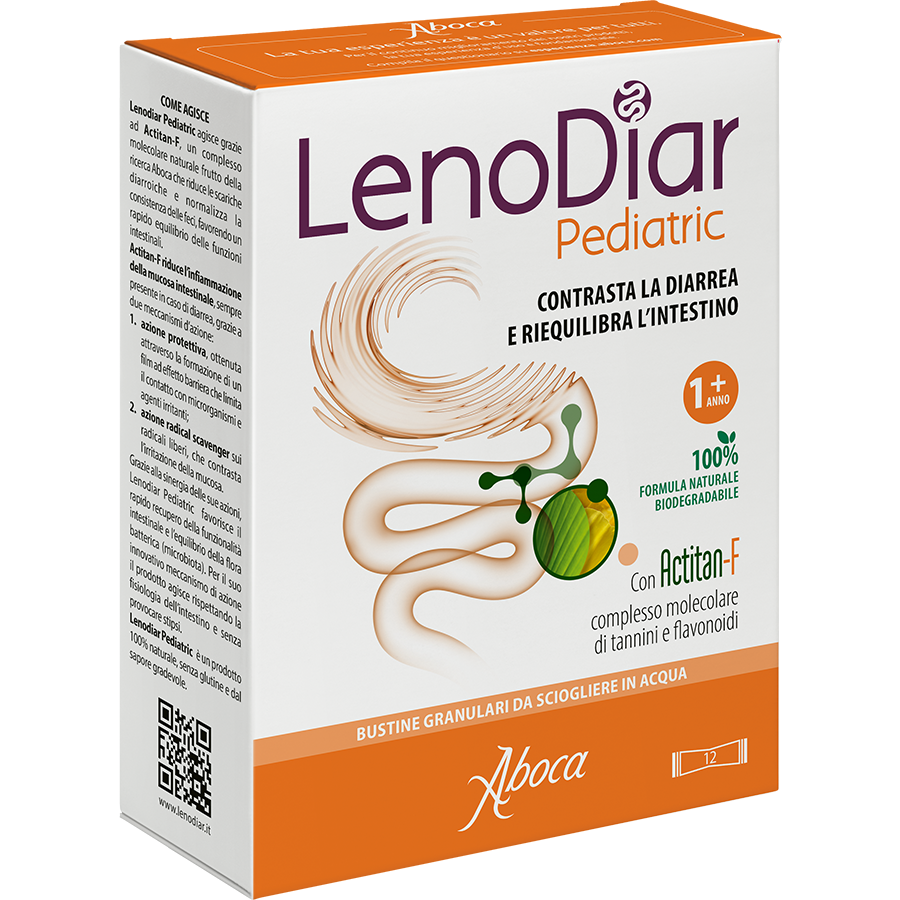 LENODIAR Pediatric - 12 Bustine - ABOCA