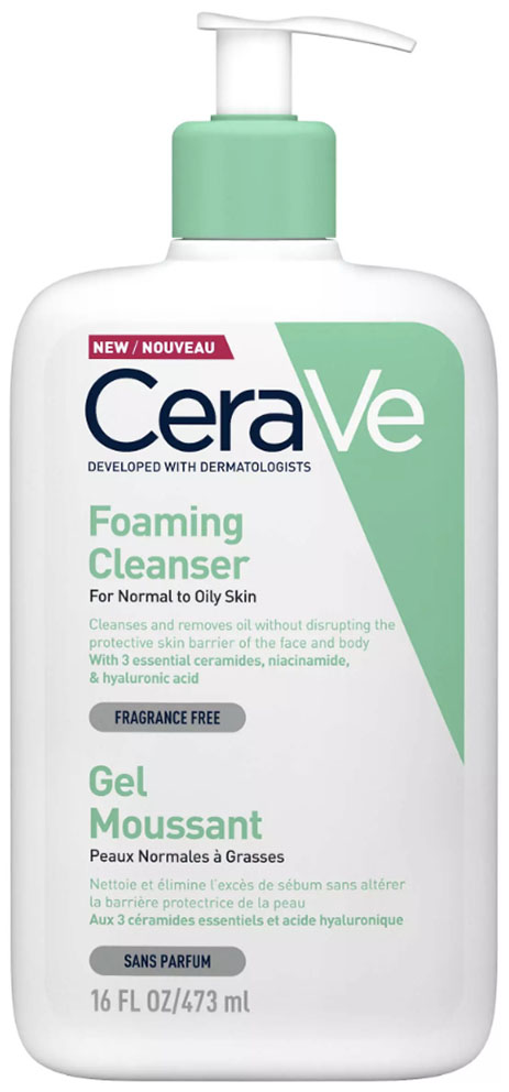 CeraVe - Foaming Cleanser (Gel Moussant) - 473mL