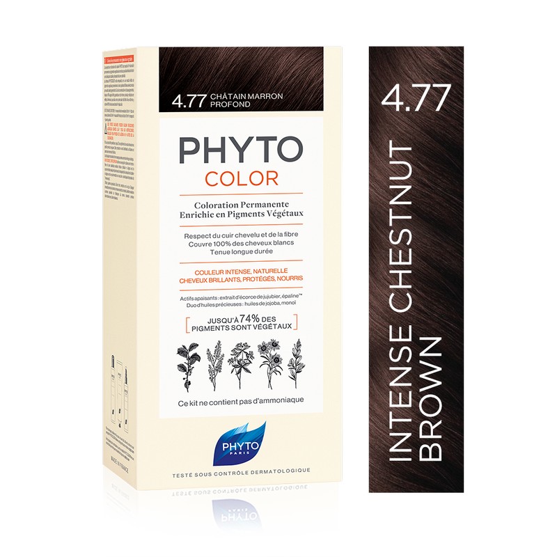 PHYTOCOLOR - 4.77 - INTENSE CHESTNUT BROWN