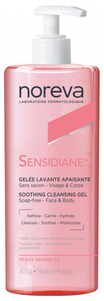 NOREVA - SENSIDIANE Soothing Cleansing GEL - 400gr