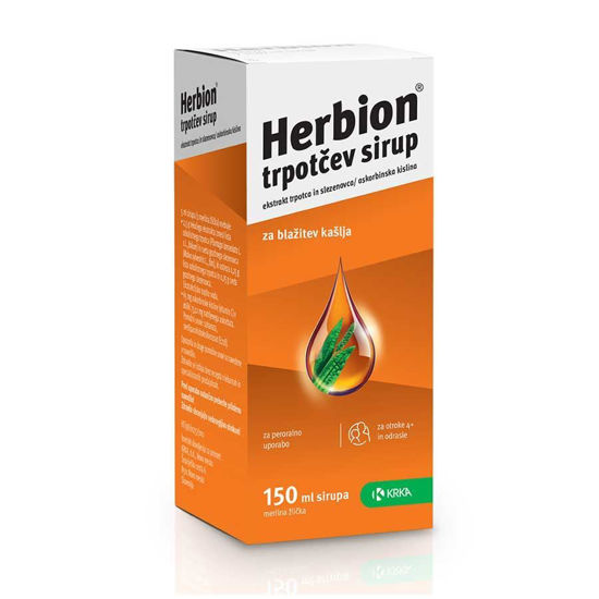 HERBION PLANTAIN ( GJETHE DELLI ) - 150 ML SHURUP